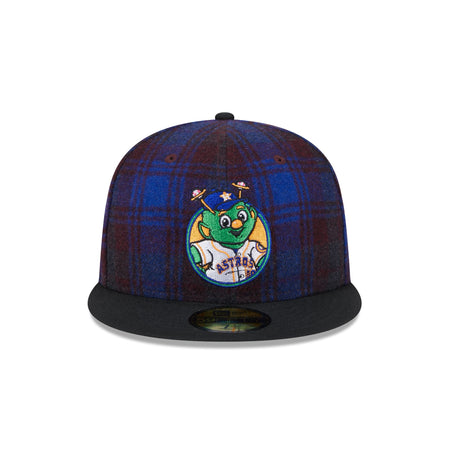 Houston Astros Mascot Plaid 59FIFTY Fitted Hat