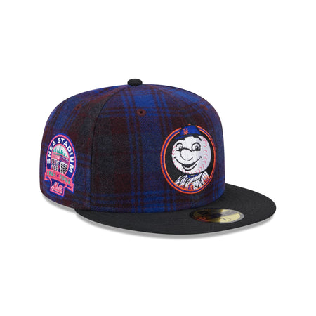 New York Mets Mascot Plaid 59FIFTY Fitted Hat