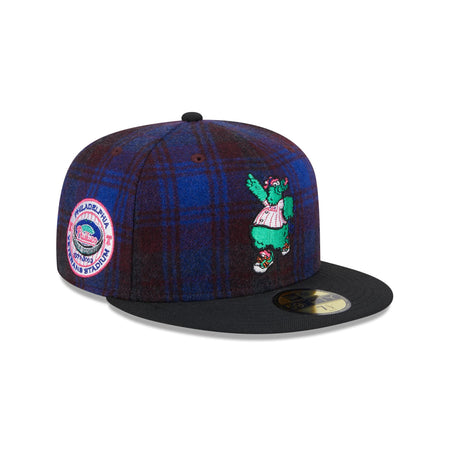 Philadelphia Phillies Mascot Plaid 59FIFTY Fitted Hat