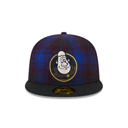 San Diego Padres Mascot Plaid 59FIFTY Fitted Hat