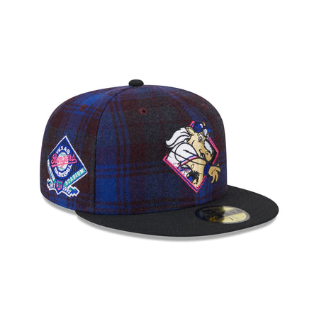 Texas Rangers Mascot Plaid 59FIFTY Fitted Hat