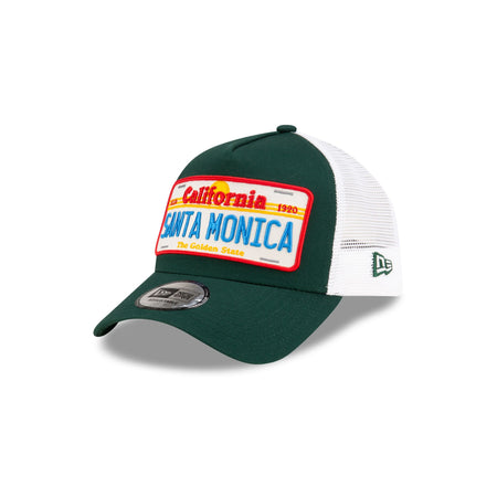 New Era Santa Monica Plate 9FORTY A-Frame Snapback Hat