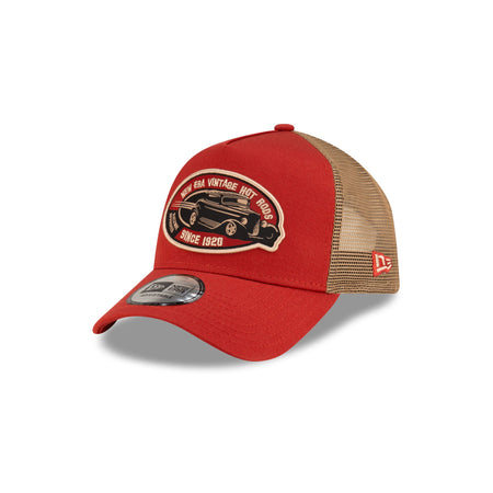 New Era Cap Red Hot Rod 9FORTY A-Frame Trucker Hat