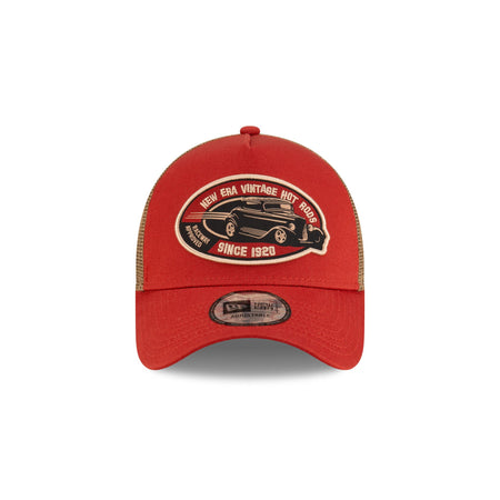 New Era Cap Red Hot Rod 9FORTY A-Frame Trucker Hat