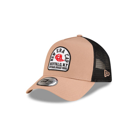 New Era Cap Tan Bug 9FORTY A-Frame Trucker Hat