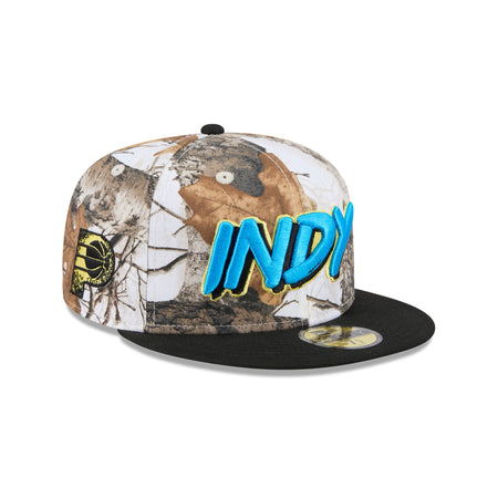 Indiana Pacers 2024 Country x City Realtree 59FIFTY Fitted Hat