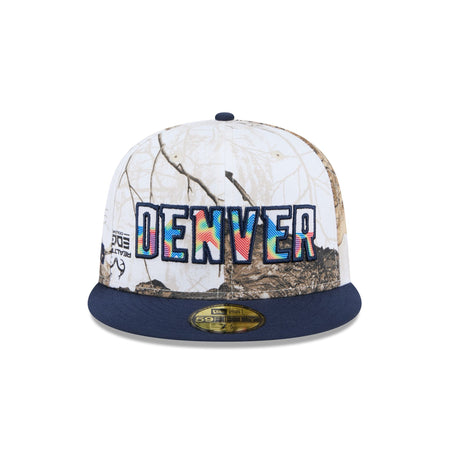 Denver Nuggets 2024 Country x City Realtree 59FIFTY Fitted Hat