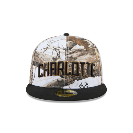 Charlotte Hornets 2024 Country x City Realtree 59FIFTY Fitted Hat