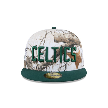 Boston Celtics 2024 Country x City Realtree 59FIFTY Fitted Hat