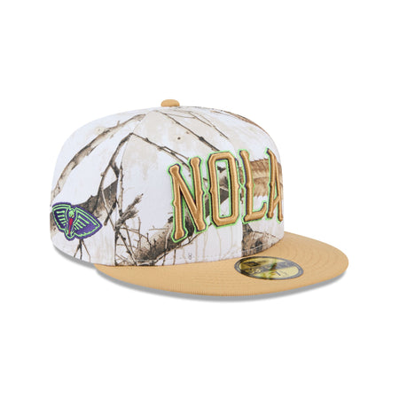 New Orleans Pelicans 2024 Country x City Realtree 59FIFTY Fitted Hat