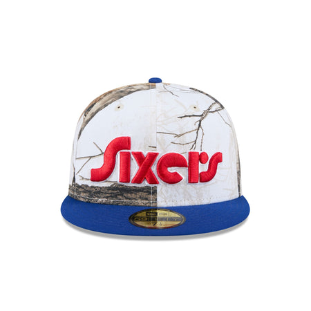 Philadelphia 76ers 2024 Country x City Realtree 59FIFTY Fitted Hat