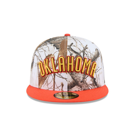 Oklahoma City Thunder 2024 Country x City Realtree 59FIFTY Fitted Hat