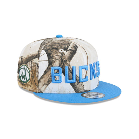 Milwaukee Bucks 2024 Country x City Realtree 9FIFTY Snapback Hat