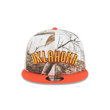 Oklahoma City Thunder 2024 Country x City Realtree 9FIFTY Snapback Hat