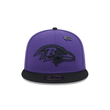 Baltimore Ravens 2024 Inspire Change 59FIFTY Fitted Hat