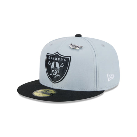 Las Vegas Raiders 2024 Inspire Change 59FIFTY Fitted Hat