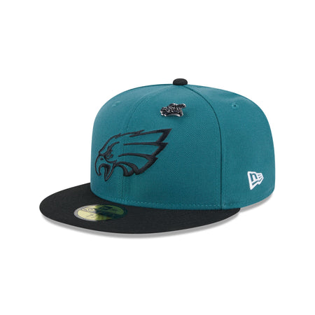 Philadelphia Eagles 2024 Inspire Change 59FIFTY Fitted Hat