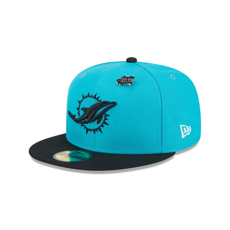 Miami Dolphins 2024 Inspire Change 59FIFTY Fitted Hat