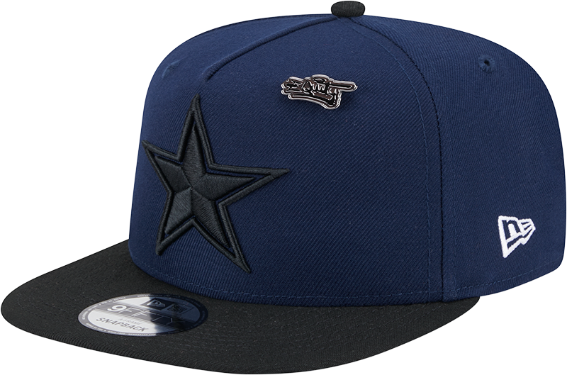 Dallas Cowboys 2024 Inspire Change 9FIFTY A-Frame Snapback Hat