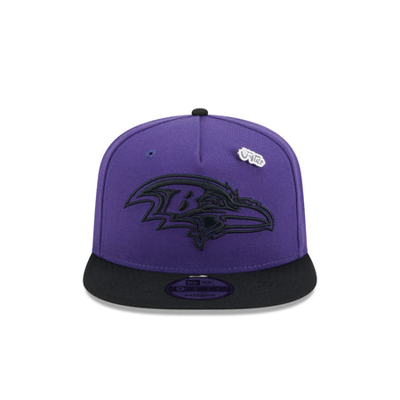 Baltimore Ravens 2024 Inspire Change 9FIFTY A-Frame Snapback Hat