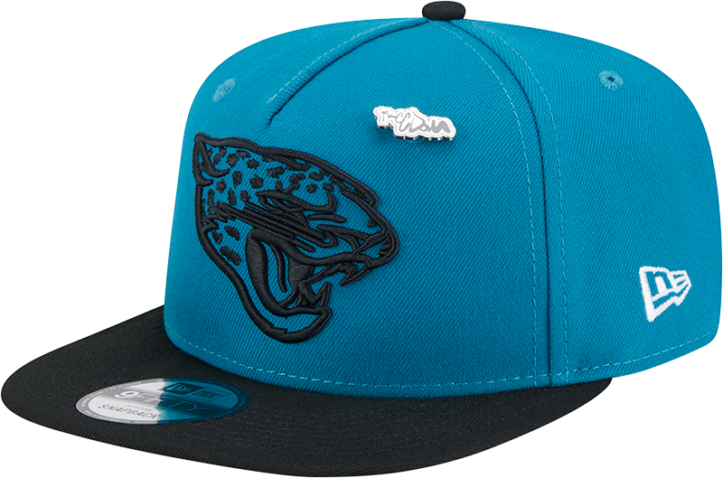 Jacksonville Jaguars 2024 Inspire Change 9FIFTY A-Frame Snapback Hat