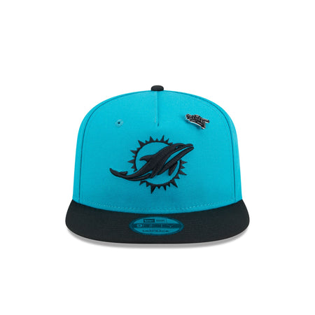 Miami Dolphins 2024 Inspire Change 9FIFTY A-Frame Snapback Hat