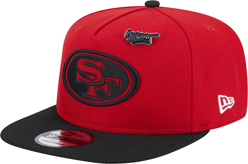 San Francisco 49ers 2024 Inspire Change 9FIFTY A-Frame Snapback Hat