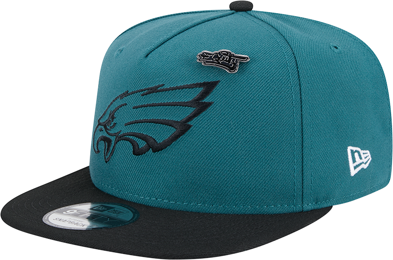 Philadelphia Eagles 2024 Inspire Change 9FIFTY A-Frame Snapback Hat