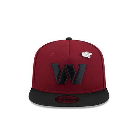 Washington Commanders 2024 Inspire Change 9FIFTY A-Frame Snapback Hat