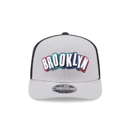 Brooklyn Nets 2024 City Edition 9SEVENTY Stretch-Snap Hat