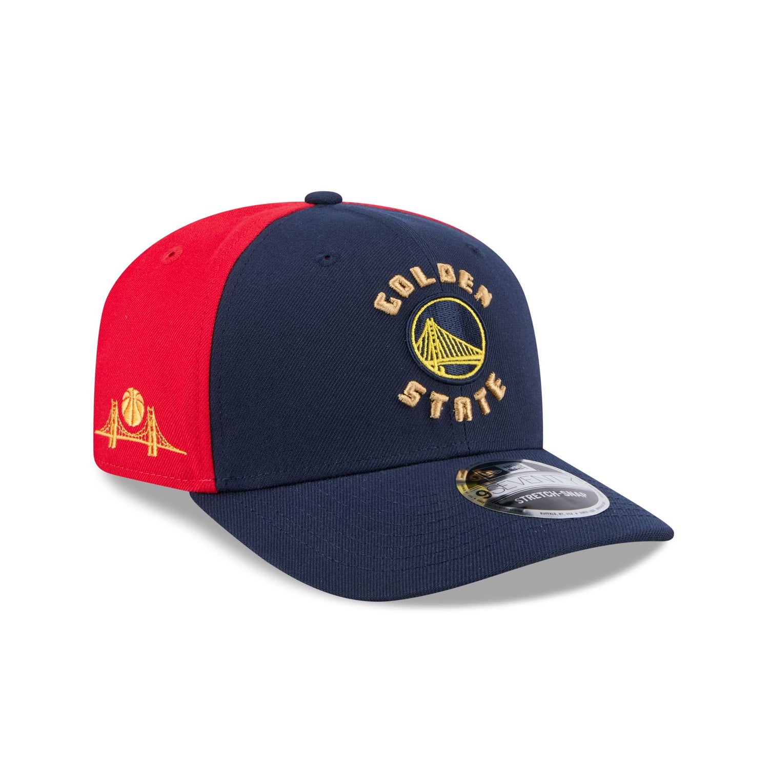 Golden State Warriors 2024 City Edition 9SEVENTY Stretch-Snap Hat