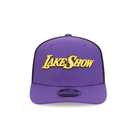 Los Angeles Lakers 2024 City Edition 9SEVENTY Stretch-Snap Hat