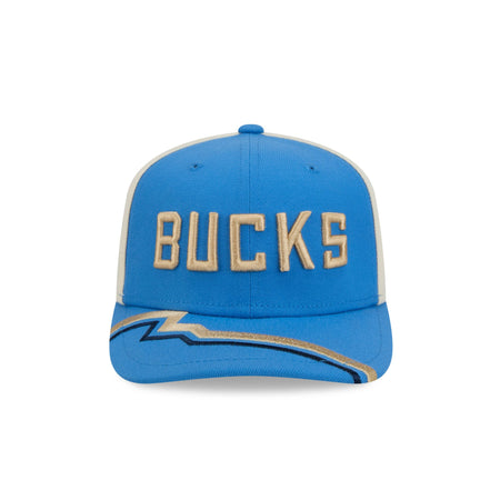 Milwaukee Bucks 2024 City Edition 9SEVENTY Stretch-Snap Hat