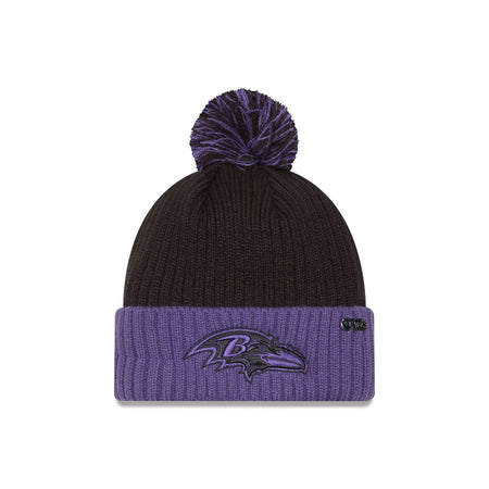 Baltimore Ravens 2024 Inspire Change Pom Knit Hat