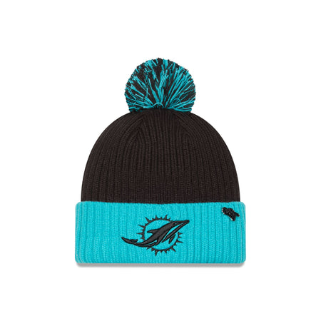 Miami Dolphins 2024 Inspire Change Pom Knit Hat