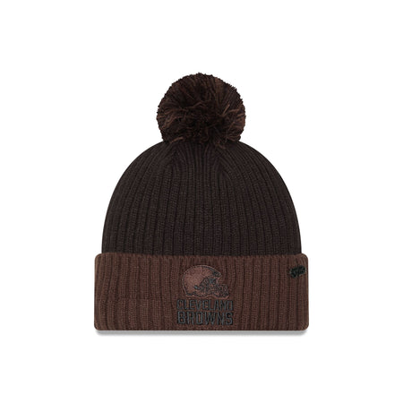 Cleveland Browns 2024 Inspire Change Pom Knit Hat