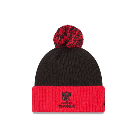 Kansas City Chiefs 2024 Inspire Change Pom Knit Hat