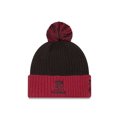 Washington Commanders 2024 Inspire Change Pom Knit Hat