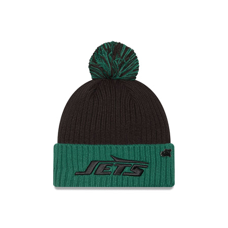 New York Jets 2024 Inspire Change Pom Knit Hat