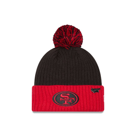 San Francisco 49ers 2024 Inspire Change Pom Knit Hat