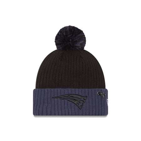 New England Patriots 2024 Inspire Change Pom Knit Hat