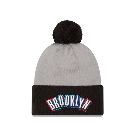 Brooklyn Nets 2024 City Edition Pom Knit Hat