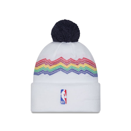 Denver Nuggets 2024 City Edition Pom Knit Hat