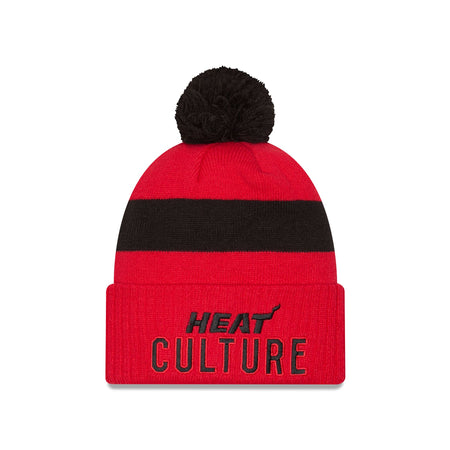 Miami Heat 2024 City Edition Pom Knit Hat