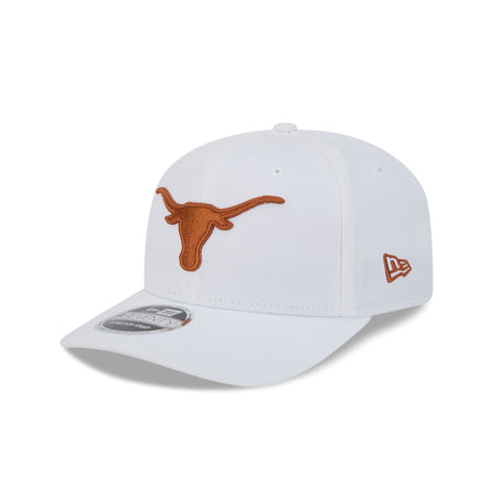 Texas Longhorns Basic White 9SEVENTY Stretch-Snap Hat