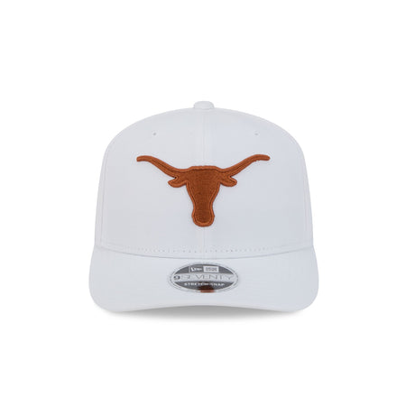 Texas Longhorns Basic White 9SEVENTY Stretch-Snap Hat