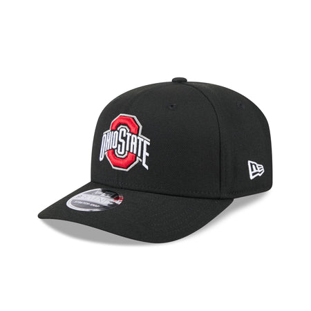 Ohio State Buckeyes Basic Black 9SEVENTY Stretch-Snap Hat