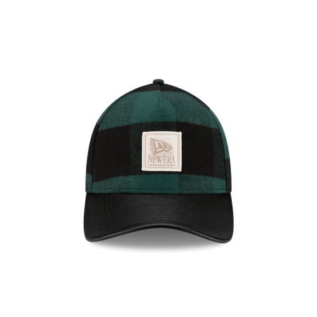 Lumber Plaid Kelly Green 9FORTY A-Frame Adjustable Hat