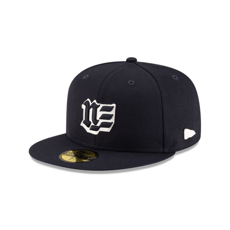 Blackletter Navy 59FIFTY Fitted Hat