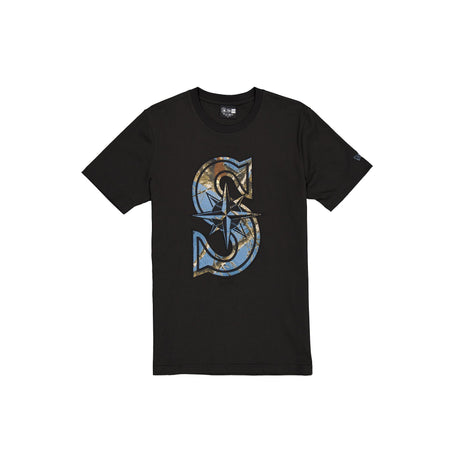 Seattle Mariners Black Realtree T-Shirt